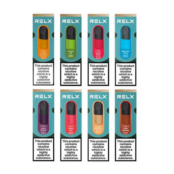 RELX Pod Pro 2 Pack 8 Flavors - Idea Vape - IDEA VAPE RELX Pod Pro 2 Pack 8 Flavors - Idea Vape - IDEA VAPE