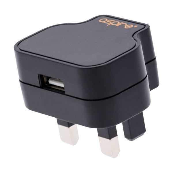 Aspire USB Wall Charger Plug Adapter, 1A. for aspire vape kits and devices