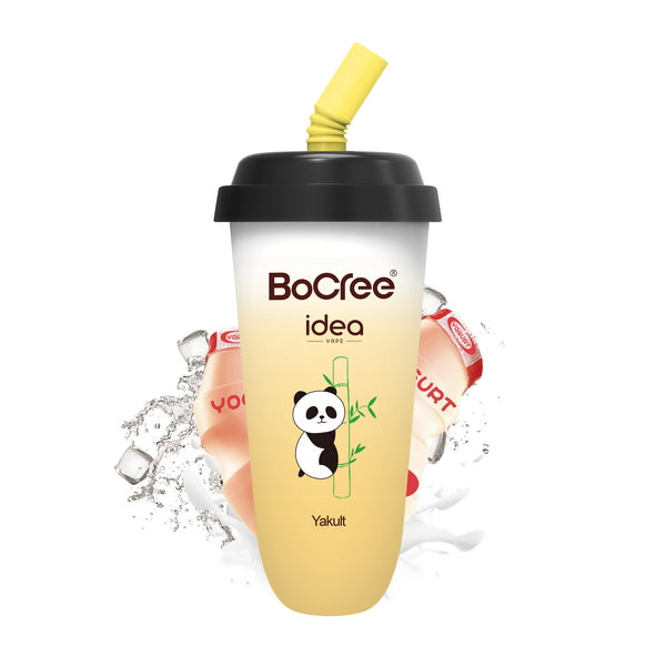 BorCree 6500 Disposable Vape Bar - Strawberry Yogurt Yakult