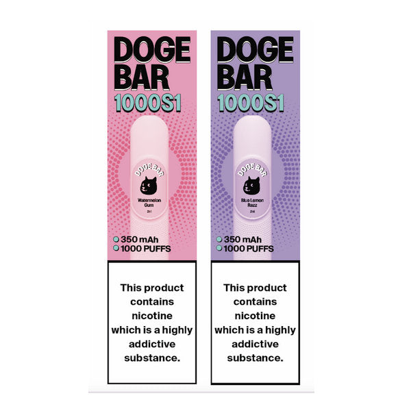 Snowplus Doge Bar 1000S1 Disposable Vape box package - Idea Vape