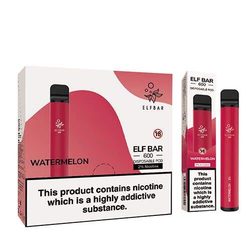 ELF Bar 600 Disposable Vape Kit 10 PCS Multipack - 20MG / 10MG