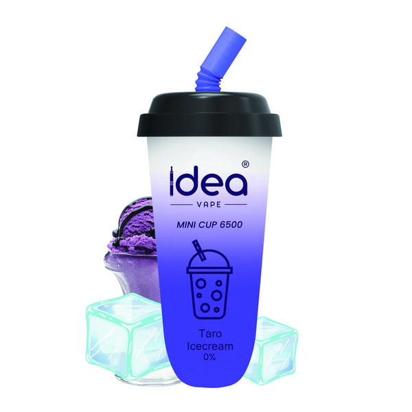  Idea Vape 6500 Disposable Vape Bar - Taro Icecream